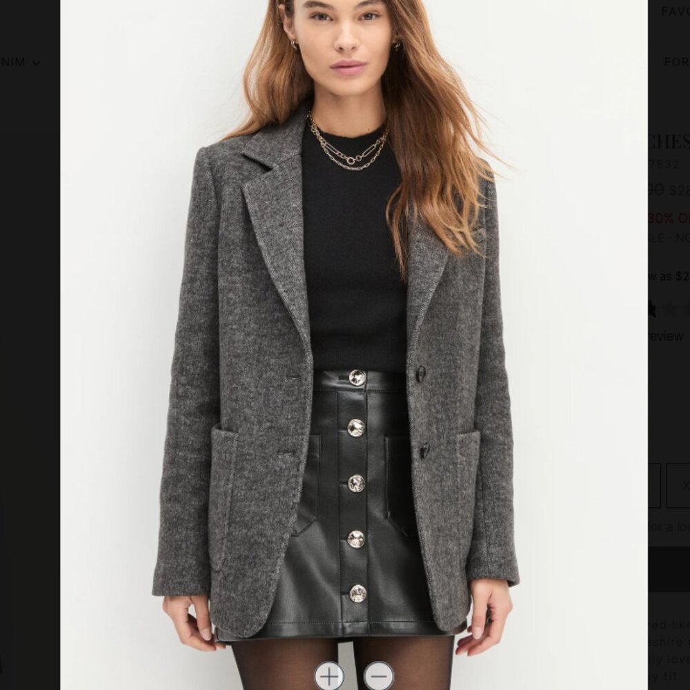 Favorite Daughter Chestire Coat, Size S